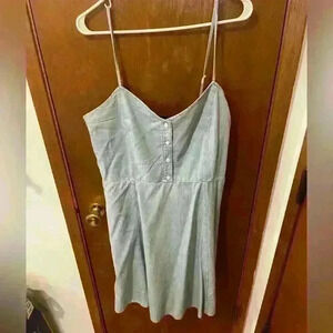 Gap Denim Cami Fit and Flare Dress,‎ size 14T